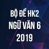 Bộ đề thi HK2 môn Ngữ văn lớp 6 năm 2019