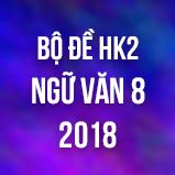 Bộ đề thi HK2 môn Ngữ văn lớp 8 năm 2018