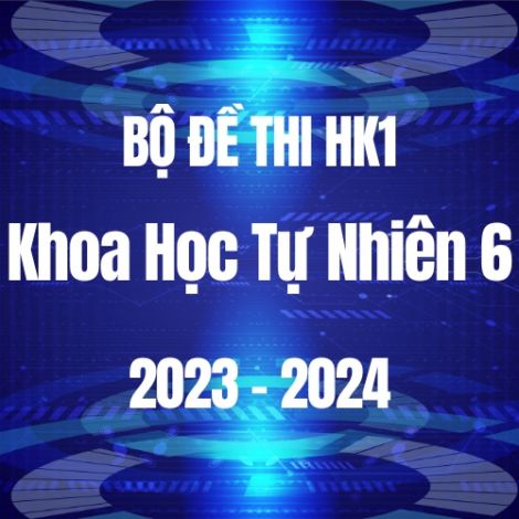 Bộ đề thi HK1 môn Khoa học tự nhiên 6 năm 2023-2024