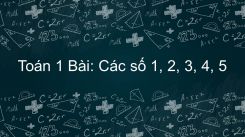 Các số 1,2,3,4,5