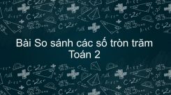 So sánh các số tròn trăm