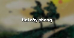 Hai cây phong của Ai-ma-tốp