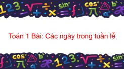 Các ngày trong tuần lễ