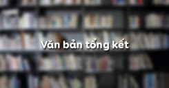 Văn bản tổng kết