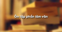 Ôn tập phần làm văn