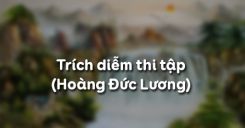 Trích diễm thi tập - Hoàng Đức Lương