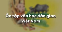 Ôn tập văn học dân gian Việt Nam