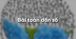 Bài toán dân số