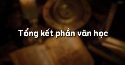 Tổng kết phần văn học