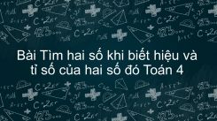 Tìm hai số khi biết hiệu và tỉ số của hai số đó