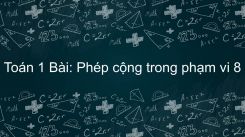 Phép cộng trong phạm vi 8