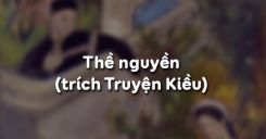 Thề nguyền (trích Truyện Kiều)