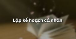 Lập kế hoạch cá nhân