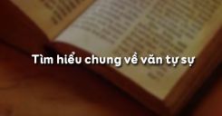 Soạn bài Tìm hiểu chung về văn tự sự - Ngữ văn 6