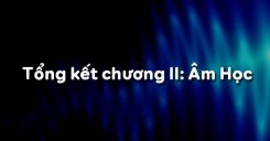 Bài 16: Tổng kết chương II Âm Học