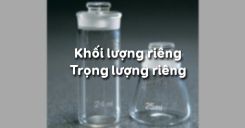 Bài 11: Khối lượng riêng -Trọng lượng riêng