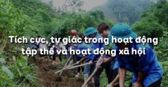 Bài 10: Tích cực, tự giác trong hoạt động tập thể và trong hoạt động xã hội