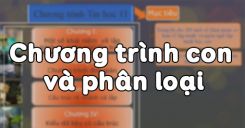 Bài 17: Chương trình con và phân loại