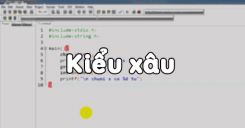 Bài 12: Kiểu xâu