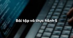 Bài tập và thực hành 5