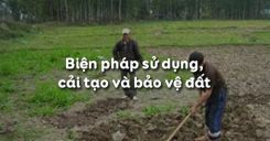 Bài 6: Biện pháp sử dụng, cải tạo và bảo vệ đất
