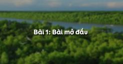 Bài 1: Bài mở đầu