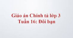Chính tả Nghe - viết: Đôi bạn và Phân biệt tr/ch, dấu hỏi/ dấu ngã