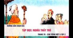 Tập đọc: Nghĩa thầy trò