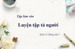 Tập làm văn: Tả người