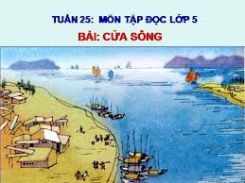 Tập đọc: Cửa sông