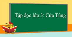 Tập đọc: Cửa Tùng