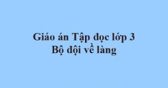 Tập đọc: Bộ đội về làng