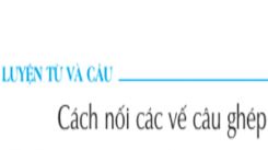 Luyện từ và câu: Cách nối các vế câu