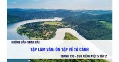 Tập làm văn: Ôn tập về tả cảnh