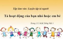 Tập làm văn: Luyện tập tả người