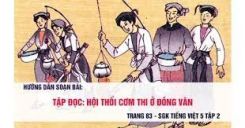 Tập đọc: Hội thổi cơm thi ở Đồng Vân