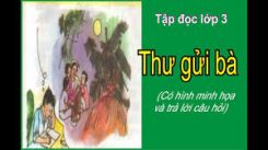 Tập đọc Thư gửi bà