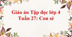 Tập đọc: Con sẻ