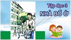 Tập đọc: Nhà bố ở