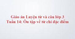Luyện từ và câu: Ôn tập về từ chỉ đặc điểm và Ôn tập câu Ai như thế nào?