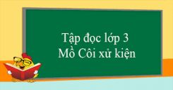 Kể chuyện: Mồ côi xử kiện