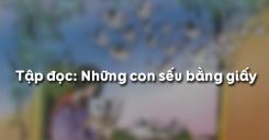 Tập đọc: Những con sếu bằng giấy
