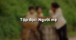 Tập đọc: Người mẹ