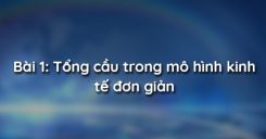 Bài 1: Tổng cầu trong mô hình kinh tế đơn giản