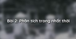 Bài 2: Phân tích trong nhất thời