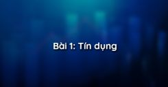 Bài 1: Tín dụng