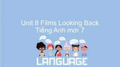 Unit 8: Films - Looking Back