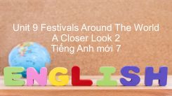 Unit 9: Festivals Around The World - A Closer Look 2