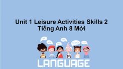 Unit 1: Leisure Activities - Skills 2