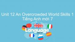 Unit 12: An Overcrowded World - Skills 1